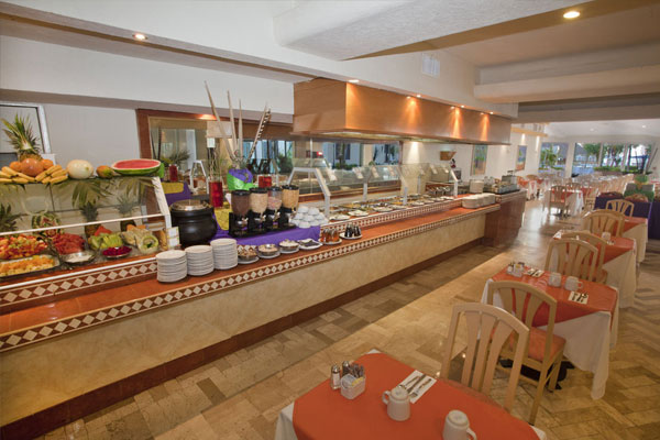 Restaurant - Aquamarina Beach Resort Hotel – Cancun - Aquamarina Beach Cancun All Inclusive